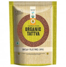 Organic Tattva Brown Mustard (Rai)   Pack  100 grams